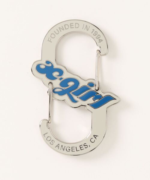 X-girl（エックスガール）の「【X-girl /エックスガール】 CHUBBY LOGO CARABINER（キーホルダー・レディース・ブラック/グレー/イエロー・FREE）」の3枚目の写真