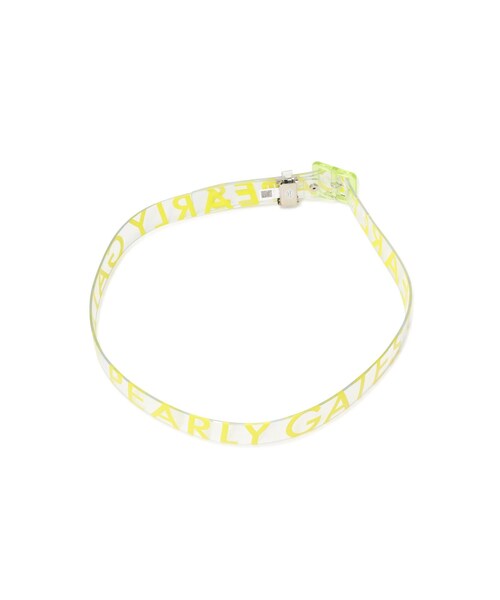 PEARLY GATES（パーリーゲイツ）の「【PEARLY GATES】クリアベルト 