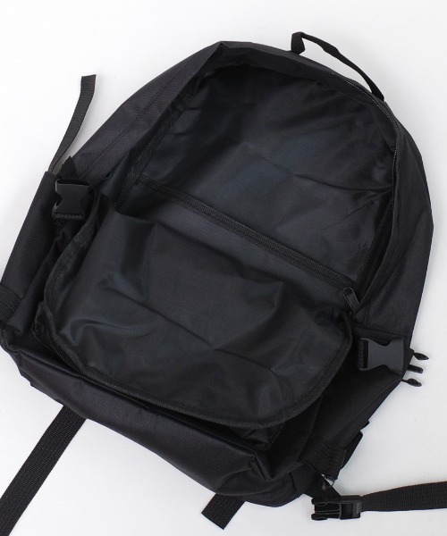 shopnikoniko（ショップニコニコ）の「大容量 リュックサック カエル キーホルダー ぬいぐるみ チャーム 通学 高校生（バックパック/リュック・レディース・ホワイト/ブラック・フリー）」の14枚目の写真