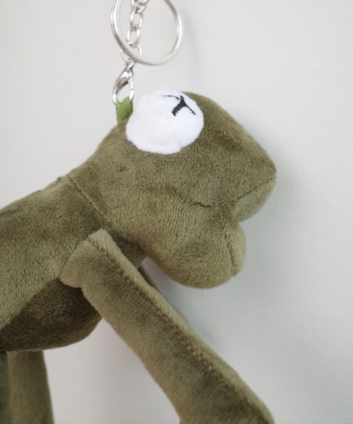 shopnikoniko（ショップニコニコ）の「大容量 リュックサック カエル キーホルダー ぬいぐるみ チャーム 通学 高校生（バックパック/リュック・レディース・ホワイト/ブラック・フリー）」の21枚目の写真