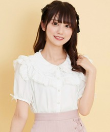 Secret Honey | ダブルフリルウエストシャーリングブラウス(シャツ/ブラウス)