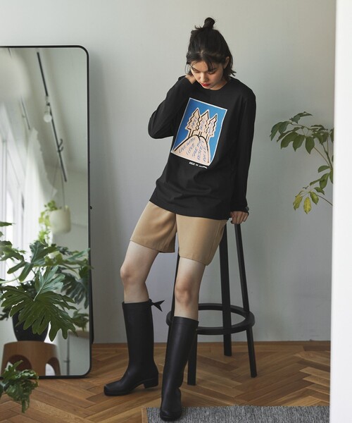 ミリカ ヒールラバーロングブーツ（レインシューズ）｜AIGLE（エーグル