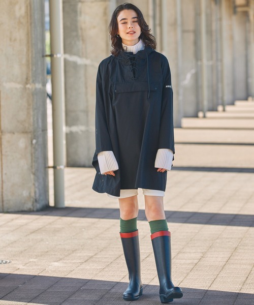 ミリカ ヒールラバーロングブーツ（レインシューズ）｜AIGLE（エーグル