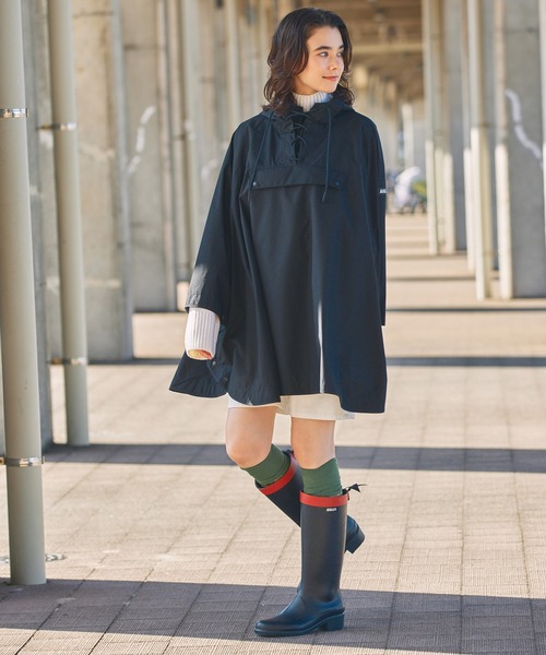 AIGLE ミリカヒールラバーロングブーツ レインブーツ AIGLE（エーグル） 長靴 レインブーツ ミリカ ヒールラバーロング