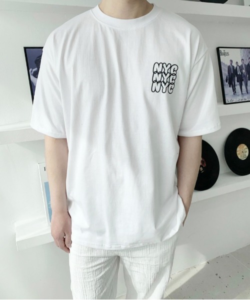 ★OY★TRUMP T-WHITE★正規品/韓国直送料込/ユニセックス/人気 ユニセックス) MY HOME 半袖Tシャツ | ファッション通販サイト NUGU