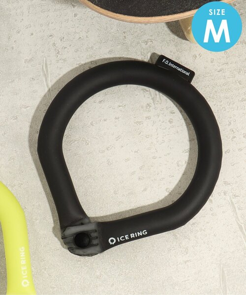 BREEZE（ブリーズ）の「ICE RING 無地 ボタン付き（M）_オトナ（アウトドアグッズ・レディース・ライム/パープル/オフホワイト/オレンジ/ブラック・MEDIUM）」の2枚目の写真