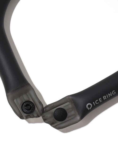 BREEZE（ブリーズ）の「ICE RING 無地 ボタン付き（M）_オトナ（アウトドアグッズ・レディース・ライム/パープル/オフホワイト/オレンジ/ブラック・MEDIUM）」の8枚目の写真