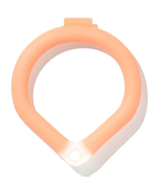 BREEZE（ブリーズ）の「ICE RING 無地 ボタン付き（M）_オトナ（アウトドアグッズ・レディース・ライム/パープル/オフホワイト/オレンジ/ブラック・MEDIUM）」の11枚目の写真