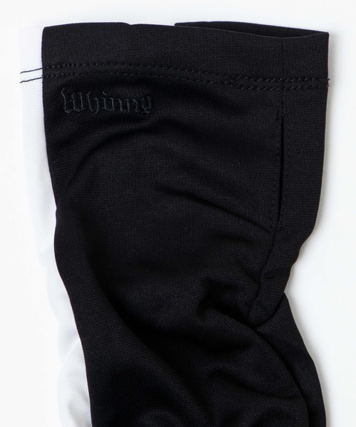Whinny(ホワイニー)の「Whinny/クシュクシュヘンテコリン(アームカバー・レディース・ホワイト/ブラック/サックスブルー・FREE)」の9枚目の写真