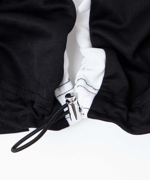 Whinny(ホワイニー)の「Whinny/クシュクシュヘンテコリン(アームカバー・レディース・ホワイト/ブラック/サックスブルー・FREE)」の10枚目の写真