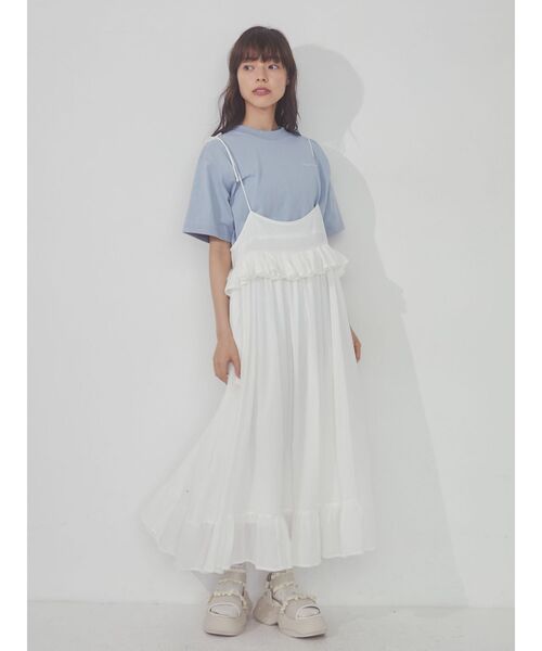 merry jenny（メリージェニー）の「tulip Tee（Tシャツ/カットソー・レディース・アイボリー/ピンク/ブルー・FREE）」の9枚目の写真