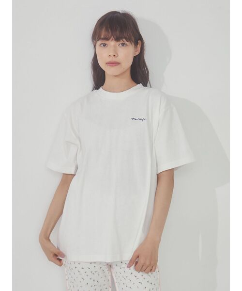 merry jenny（メリージェニー）の「tulip Tee（Tシャツ/カットソー・レディース・アイボリー/ピンク/ブルー・FREE）」の13枚目の写真