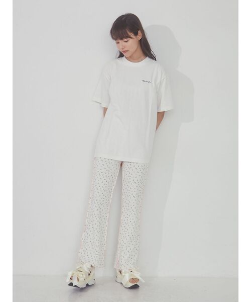 merry jenny（メリージェニー）の「tulip Tee（Tシャツ/カットソー・レディース・アイボリー/ピンク/ブルー・FREE）」の15枚目の写真