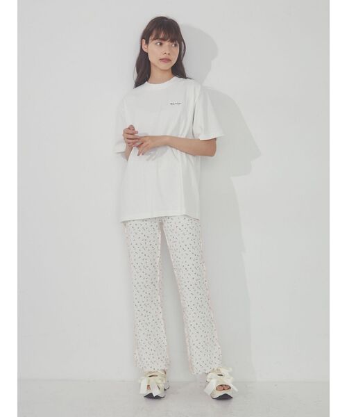 merry jenny（メリージェニー）の「tulip Tee（Tシャツ/カットソー・レディース・アイボリー/ピンク/ブルー・FREE）」の16枚目の写真