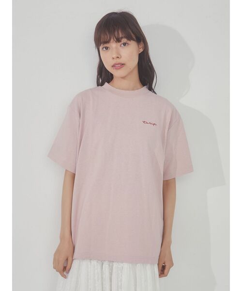 merry jenny（メリージェニー）の「tulip Tee（Tシャツ/カットソー・レディース・アイボリー/ピンク/ブルー・FREE）」の19枚目の写真