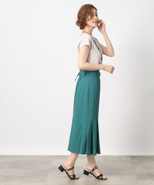 grove（グローブ）の「◆【お仕事にもおでかけにも】バイカラーボウタイニット（ニット/セーター・レディース・ブラック/ナチュラル/ブラウン系・02/03/05/01/04）」の20枚目の写真