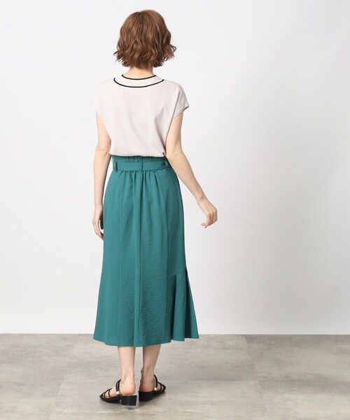 grove（グローブ）の「◆【お仕事にもおでかけにも】バイカラーボウタイニット（ニット/セーター・レディース・ブラック/ナチュラル/ブラウン系・02/03/05/01/04）」の21枚目の写真