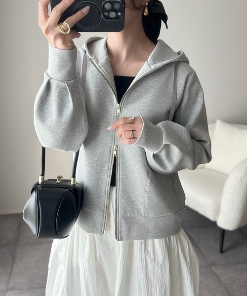 Emma Taylorエマテイラー♪ダンボールスタンドカラージッププルオーバー ダンボールスタンドカラーハーフジッププルオーバー Emma Taylor