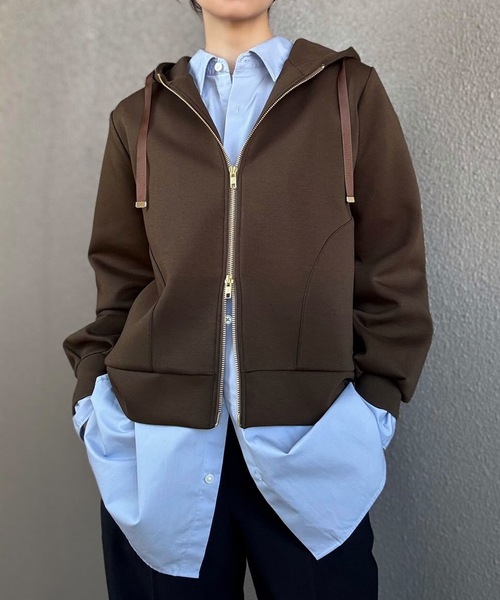 大人パーカー】ダンボールジップアップパーカー Emma Taylor