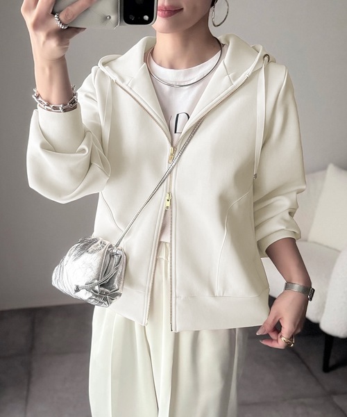 セール】【大人パーカー】ダンボールジップアップパーカー（パーカー