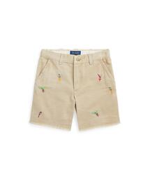 POLO RALPH LAUREN CHILDRENSWEAR（ポロ ラルフ ローレン チルドレンズウェア）の「パロットエンブロイダード コットン チノ ショートパンツ（チノパンツ・キッズ）」