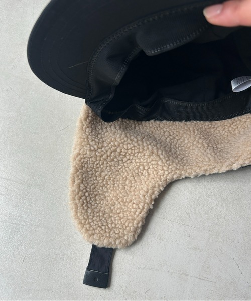 CPCM（シーピーシーエム）の「キルティング×ボアフライトキャップ（キャップ・レディース・ブラック/ブラウン/カーキ・FREE）」の22枚目の写真