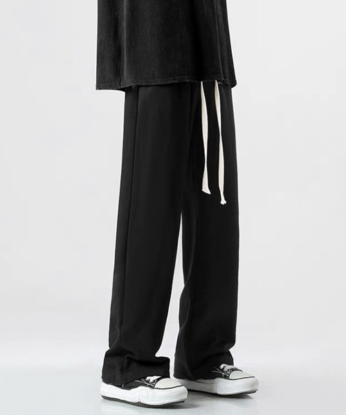 SEN TOKYO(セントーキョー)の「リラクシーな履き心地。ルーズストレート リラックススウェットパンツ(スウェットパンツ・メンズ・グレー/ブラック・M/L/XL)」の13枚目の写真