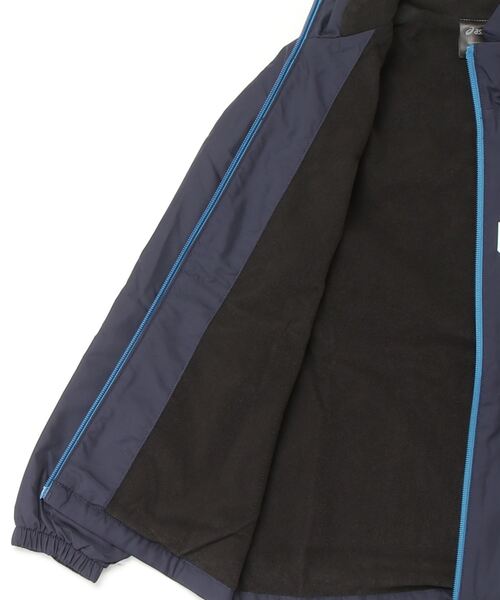 ASICS（アシックス）の「アシックス ASICS ジュニアA-I-Mウインドブレーカージャケット_Jr A-I-M WIND BREAKER JK（ナイロンジャケット・キッズ・ネイビー/ブルー/ブラック・130cm/150cm/140cm/160cm）」の5枚目の写真