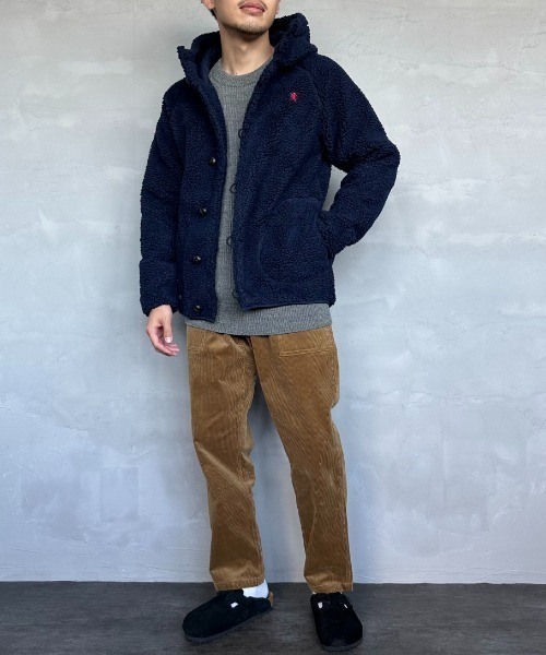 GYMPHLEX/ジムフレックス] ボアフードパーカー（ブルゾン）｜GYMPHLEX