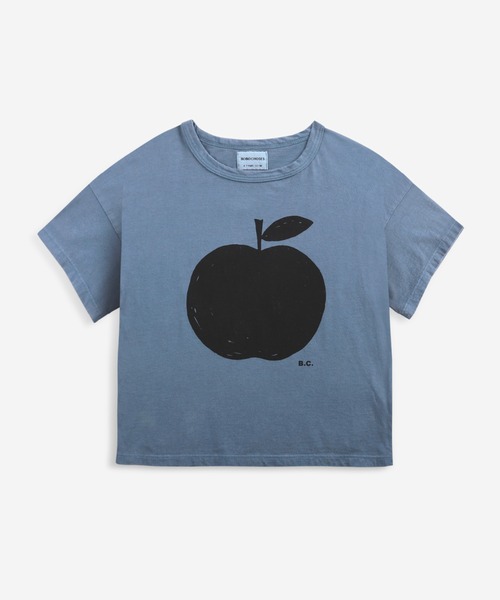 BOBO CHOSES(ボボショーズ)の「Poma short sleeve T-shirt(Tシャツ/カットソー・キッズ・ブルー・4-5YEAR/2-3YEAR/8Y-10Y/6-7YEAR/10Y-12Y)」の5枚目の写真