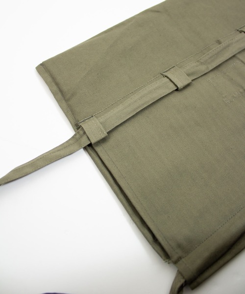 ALL ORDINARIES(オールオーディナリーズ)の「AMERICAN RED CROSS レッドクロス ミリタリー巾着バッグ(ショルダーバッグ・レディース・オリーブ/ナチュラル・FREE)」の6枚目の写真