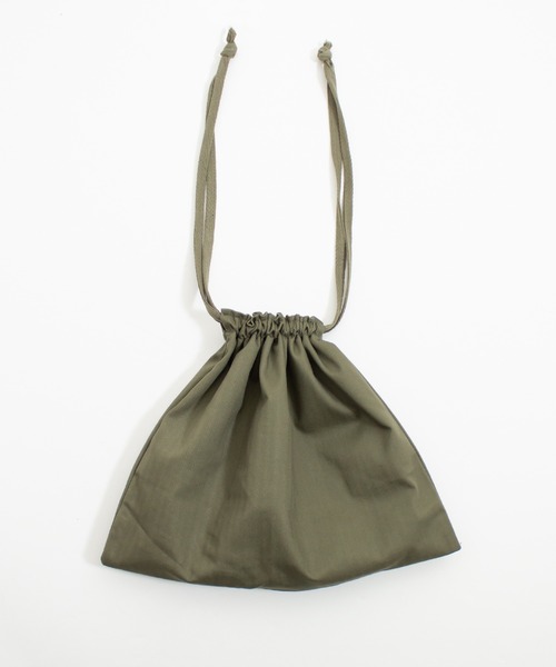 ALL ORDINARIES(オールオーディナリーズ)の「AMERICAN RED CROSS レッドクロス ミリタリー巾着バッグ(ショルダーバッグ・レディース・オリーブ/ナチュラル・FREE)」の8枚目の写真