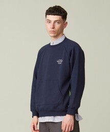 【UNISEX】クルーネック プルオーバー スウェット