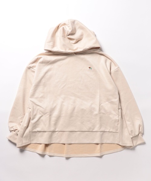 Arnold Palmer（アーノルドパーマー）の「バック ギャザー ボリューム スリーブ スウェット フーディ（パーカー・レディース・チャコールグレー/アイボリー/ライトベージュ・S/M/L）」の6枚目の写真