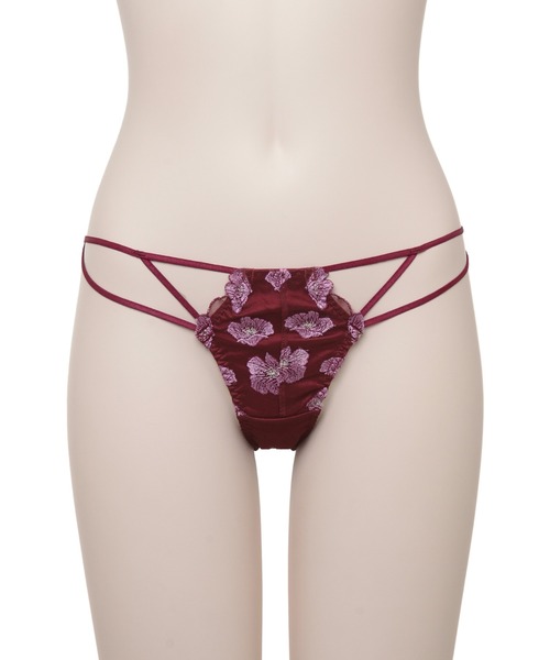 Ravijour★ラヴィジュール★下着ブラジャーお尻透けショーツパンツ★花アクア ラヴィジュール ブレッシングフラワー エンブレース ショーツ ノーマル