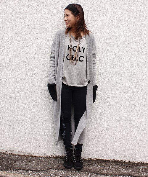 STILMODA（スティルモーダ）の「【Stilmoda 】トレッキングブーツ（ブーツ・レディース・ブラック・37/36/38）」の2枚目の写真