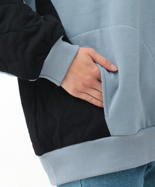 チチカカ（チチカカ）の「裏シャギースウェット×カットキルトプルオーバー（スウェット・レディース・ベージュ/ブルーグレー/ブラック・FREE）」の17枚目の写真