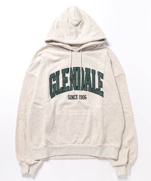 JEANS MATE(ジーンズメイト)の「【MINDLIBER】 裏毛ビッグシルエットパーカー(ニット/セーター・レディース・アイボリー/杢グレー/スミクロ・MEDIUM/LARGE)」の2枚目の写真