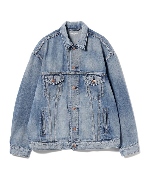 Ray BEAMS（レイビームス）の「RED CARD TOKYO / BigThree（デニムジャケット・レディース・ライトブルー・MEDIUM）」の2枚目の写真