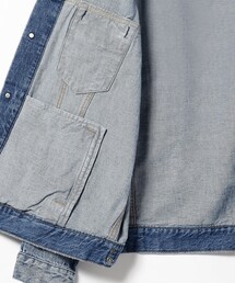 BEAMS × REDCARD デニムジャケット Ray BEAMS（レイビームス）の「RED CARD TOKYO / BigThree