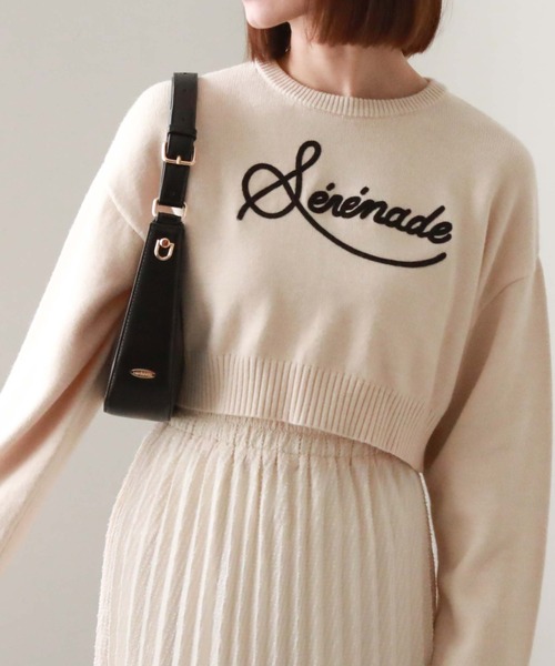 archives（アルシーヴ）の「メタルロゴHOBOバッグ（ハンドバッグ・レディース・ブラック/グレイッシュベージュ/モカ・FREE）」の5枚目の写真