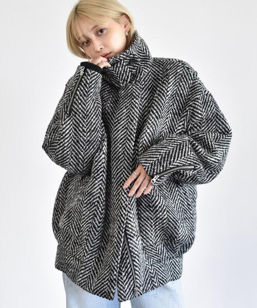 CODE A oversized tweed blouson コードエー 楽天市場】oversized tweed blouson／コードエー（CODE A） : 丸井