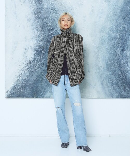 CODE A（コードエー）の「◇CODE A ｜ oversized tweed blouson