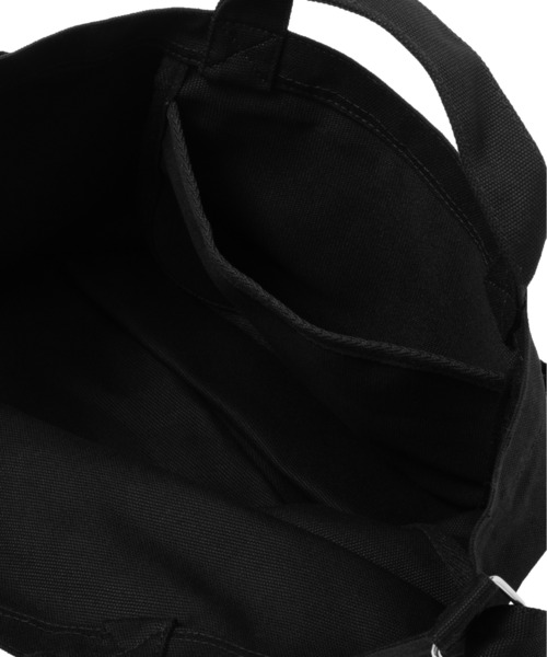 HUF(ハフ)の「REGIONAL 2WAY TOTE BAG(トートバッグ・メンズ・ブラック/ナチュラル・O/S)」の7枚目の写真