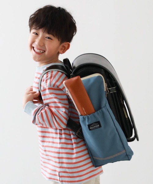 devirock（デビロック）の「たくさん収納できる ランドセル用サイドポケット(リフレクター付き)（ランドセル・キッズ・その他1/その他3/その他4/その他2/パープル系1/ライトグレー/ピンク系1/ブルー系1・ONE SIZE）」の3枚目の写真