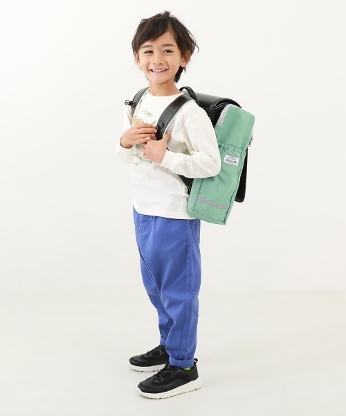 devirock（デビロック）の「たくさん収納できる ランドセル用サイドポケット(リフレクター付き)（ランドセル・キッズ・その他1/その他3/その他4/その他2/パープル系1/ライトグレー/ピンク系1/ブルー系1・ONE SIZE）」の10枚目の写真