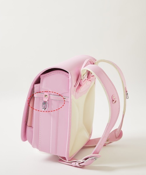 devirock（デビロック）の「たくさん収納できる ランドセル用サイドポケット(リフレクター付き)（ランドセル・キッズ・その他1/その他3/その他4/その他2/パープル系1/ライトグレー/ピンク系1/ブルー系1・ONE SIZE）」の20枚目の写真