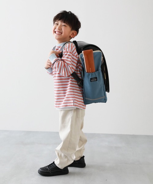 devirock（デビロック）の「たくさん収納できる ランドセル用サイドポケット(リフレクター付き)（ランドセル・キッズ・その他1/その他3/その他4/その他2/パープル系1/ライトグレー/ピンク系1/ブルー系1・ONE SIZE）」の21枚目の写真