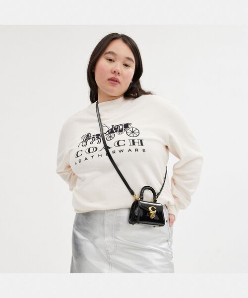 上品なメタリックレザー★【COACH】サミー トップ ハンドル 12 公式】COACH – コーチ | サミー トップ ハンドル 12