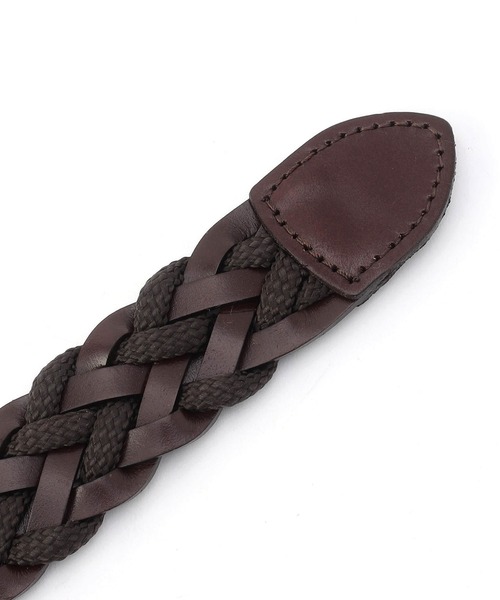 NICOLE CLUB FOR MEN（ニコルクラブフォーメン）の「メッシュベルト（ベルト・メンズ・ダークブラウン/ブラック/ホワイト系/ネイビー・FREE）」の8枚目の写真